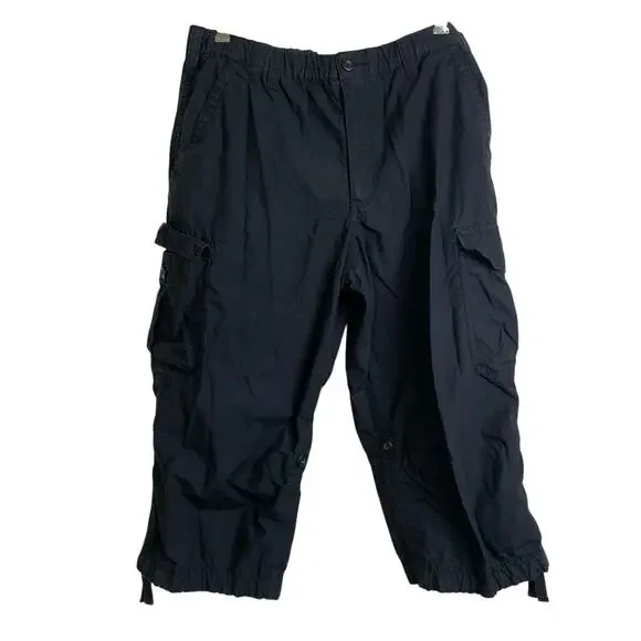 Uniqlo Pants Uniqlo Cargo Pants Mens Medium Black Relaxed